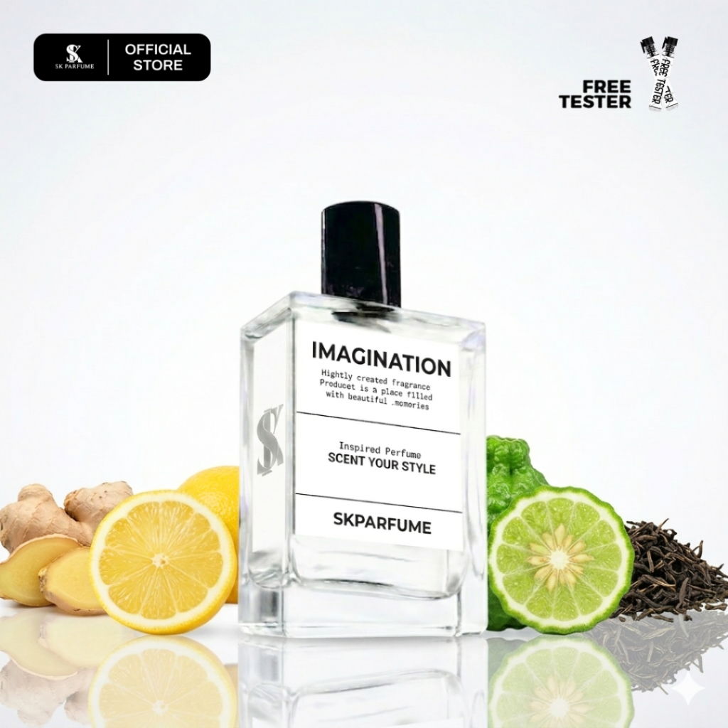 SK Parfume - IMAGINE Parfum Pria Aroma Amber Citrus dan Fresh